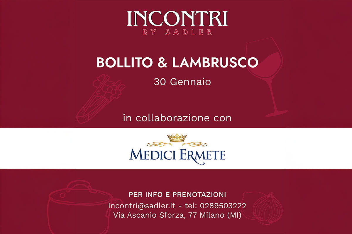 Bollito & Lambrusco - 30 gennaio